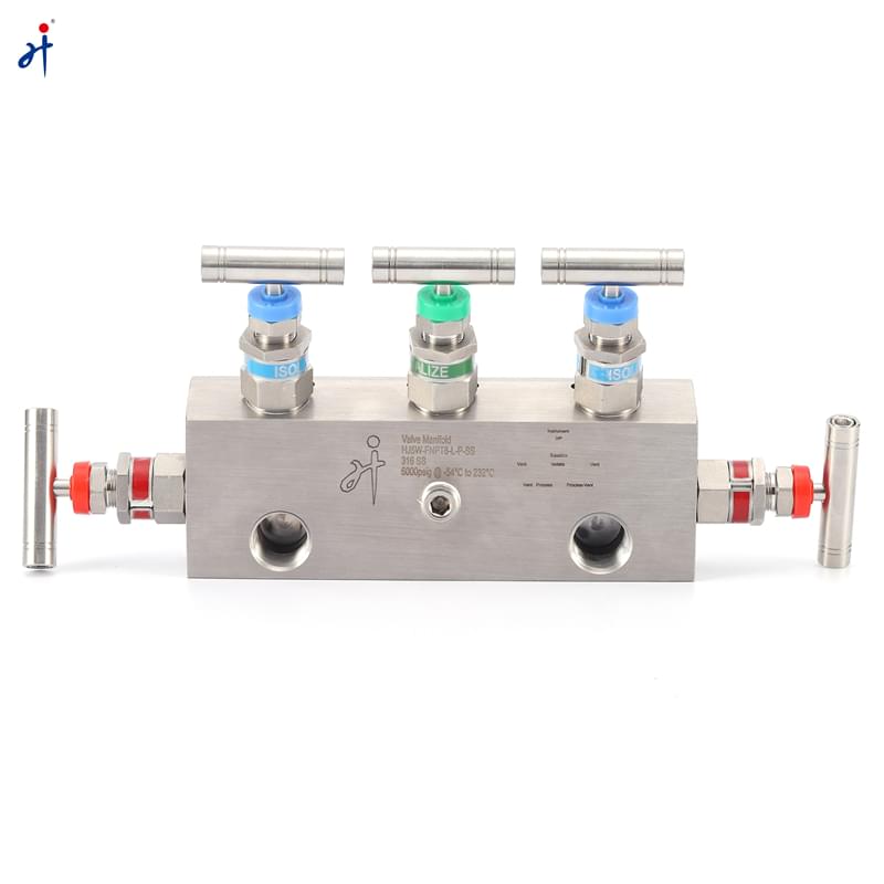 Integral Five Valve Manifold(Differential pressure gauge)