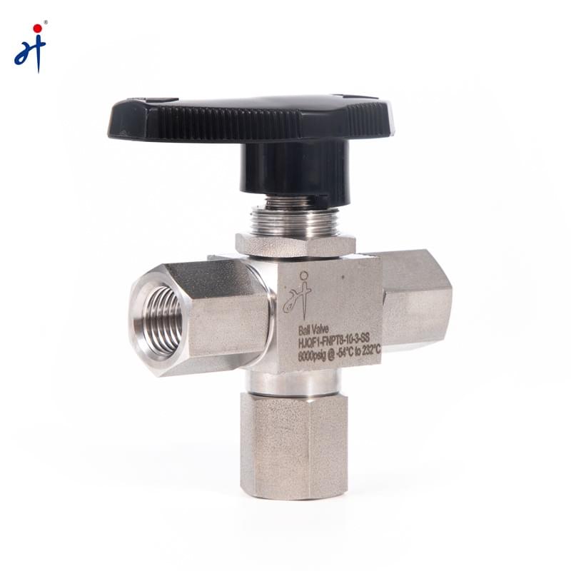 High Performance Ball Valves 3-Way Female Type