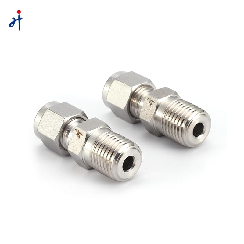 Stainless Steel Male Connectors Tube Fittings