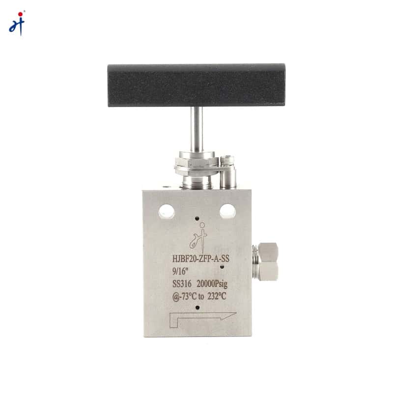9/16” High Pressure Needle Valves 20000PSI Angle Type