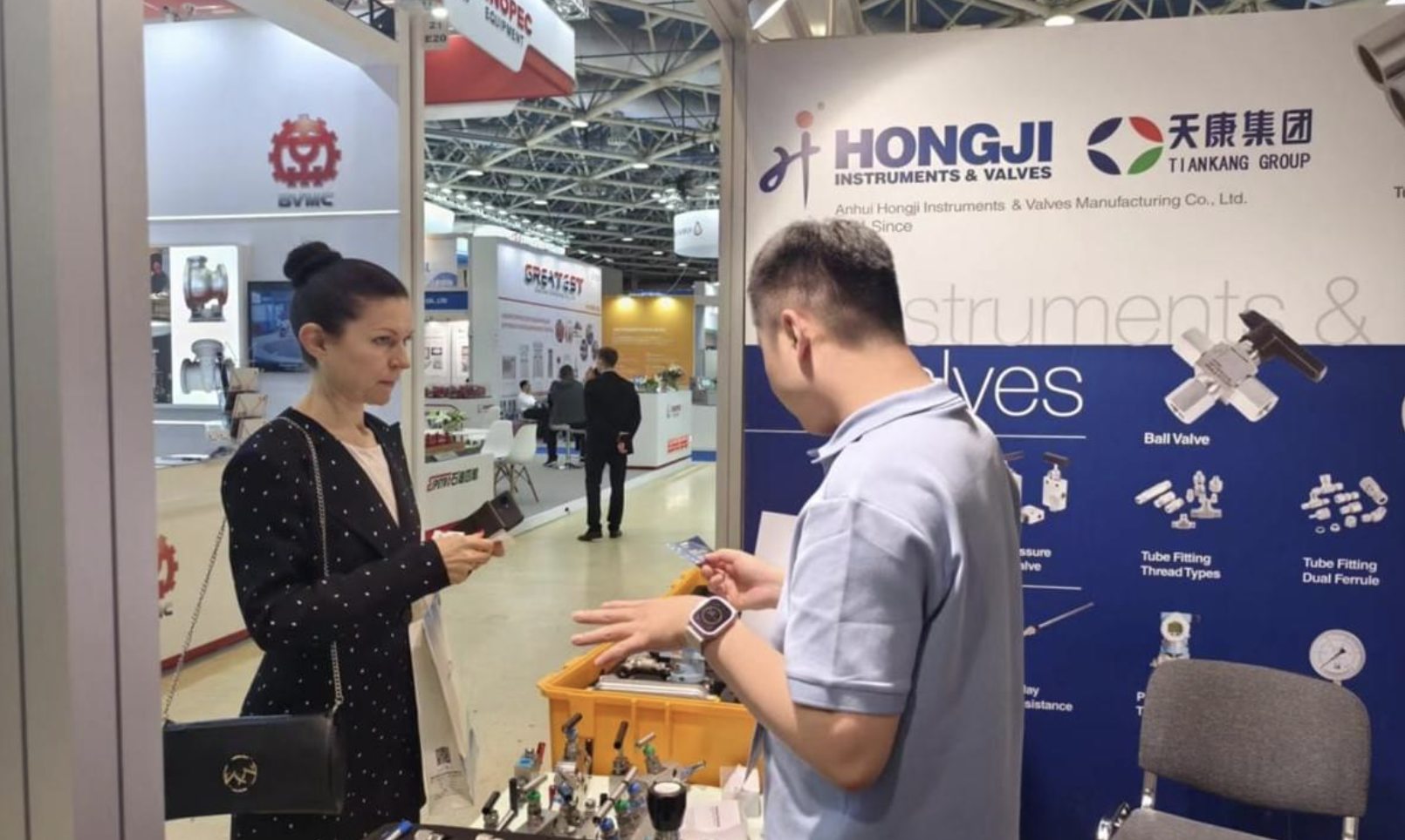 Hongji Shines at NEFTEGAZ 2024 in Moscow